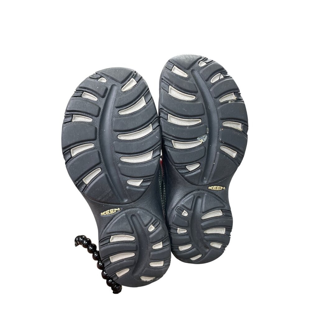 Keen Womens brown black leather Mary Jane sandals shoes size 7 SKU 8900 - Picture 5 of 16